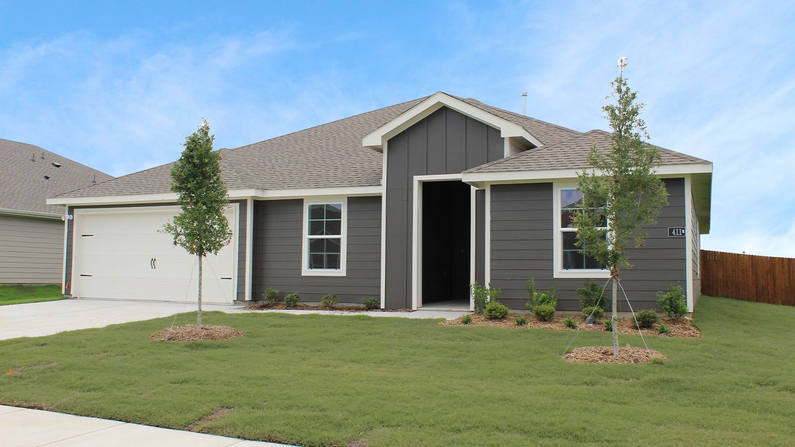 front of home