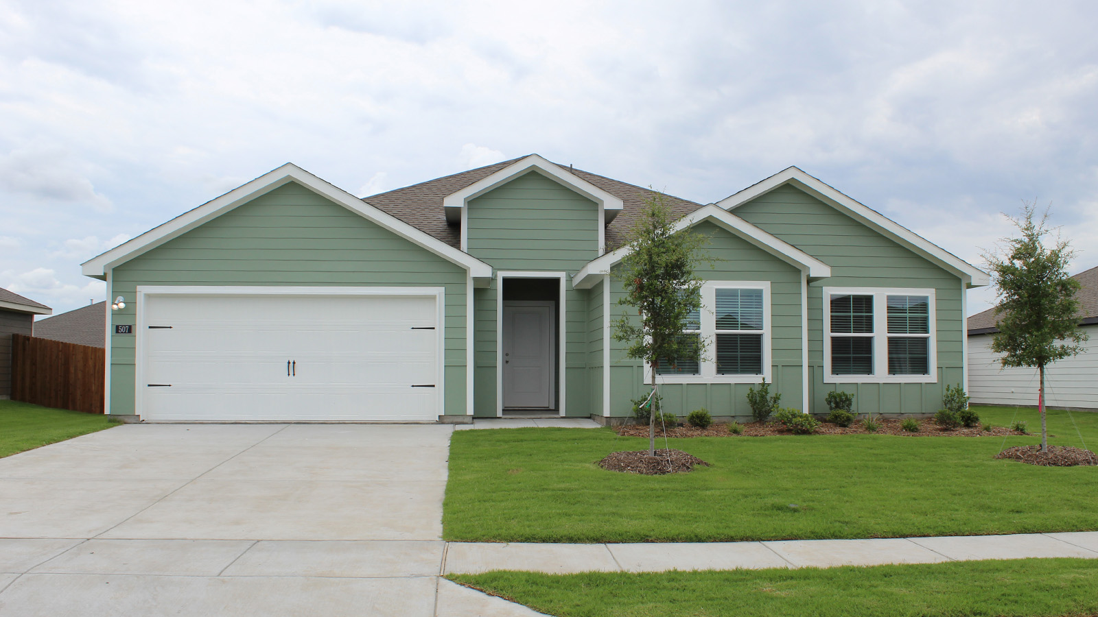 front of home