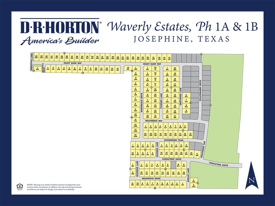 Static Lot Map