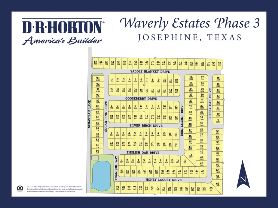 Static Lot Map