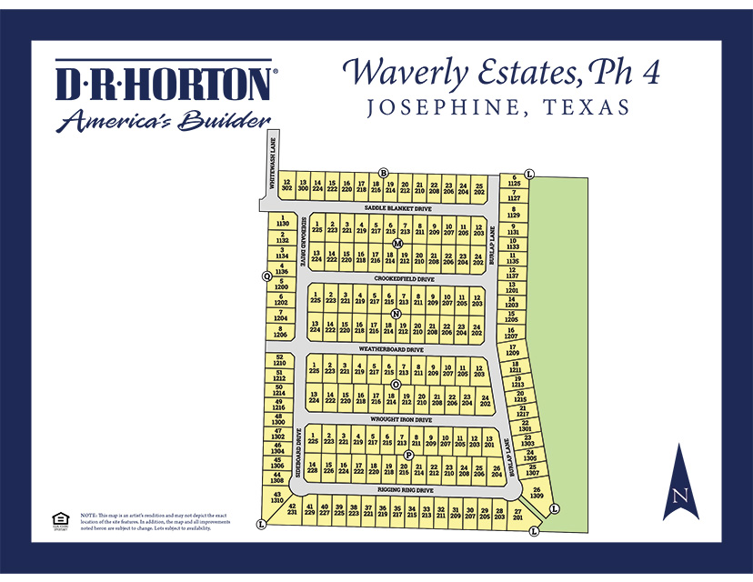 Static Lot Map