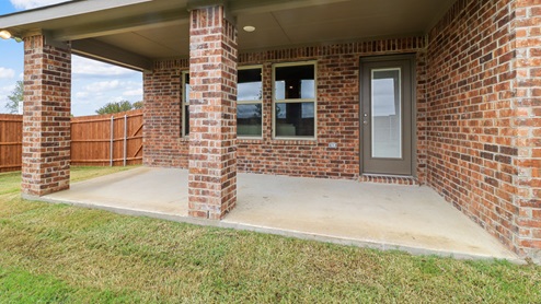 454 Lucky Lane at Bluff Springs in Ferris, TX backyard patio