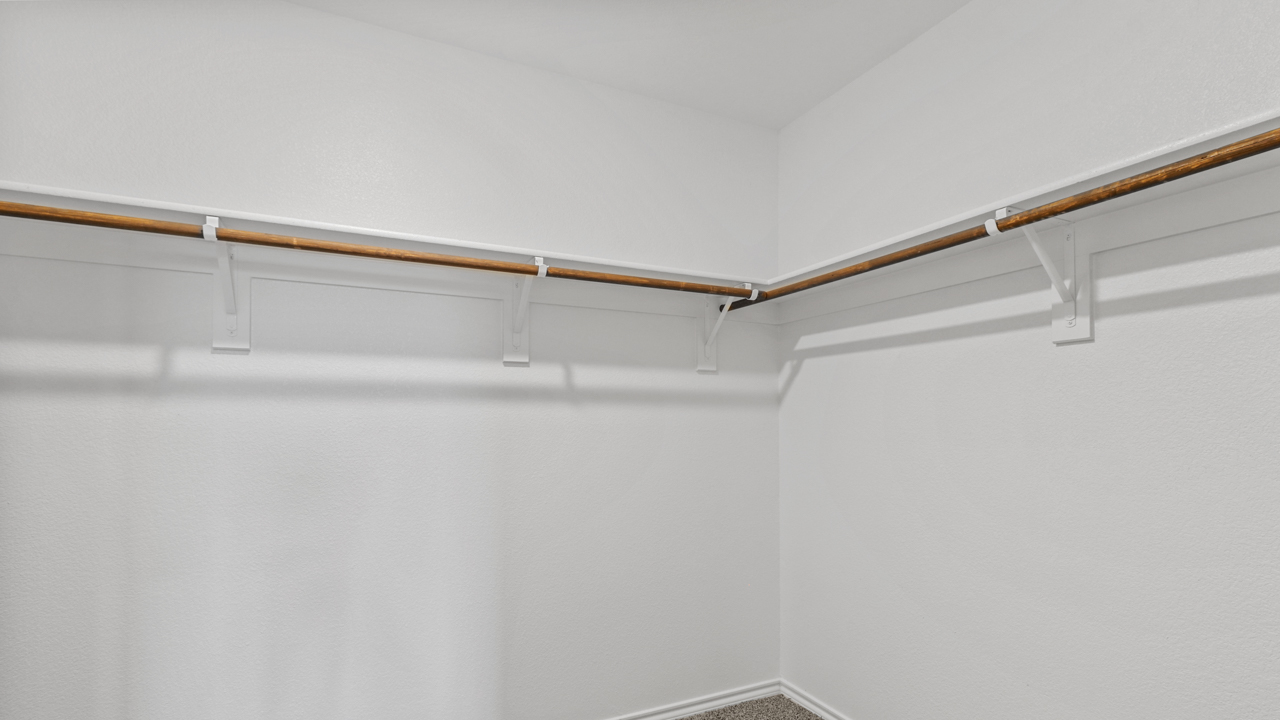 primary bedroom closet