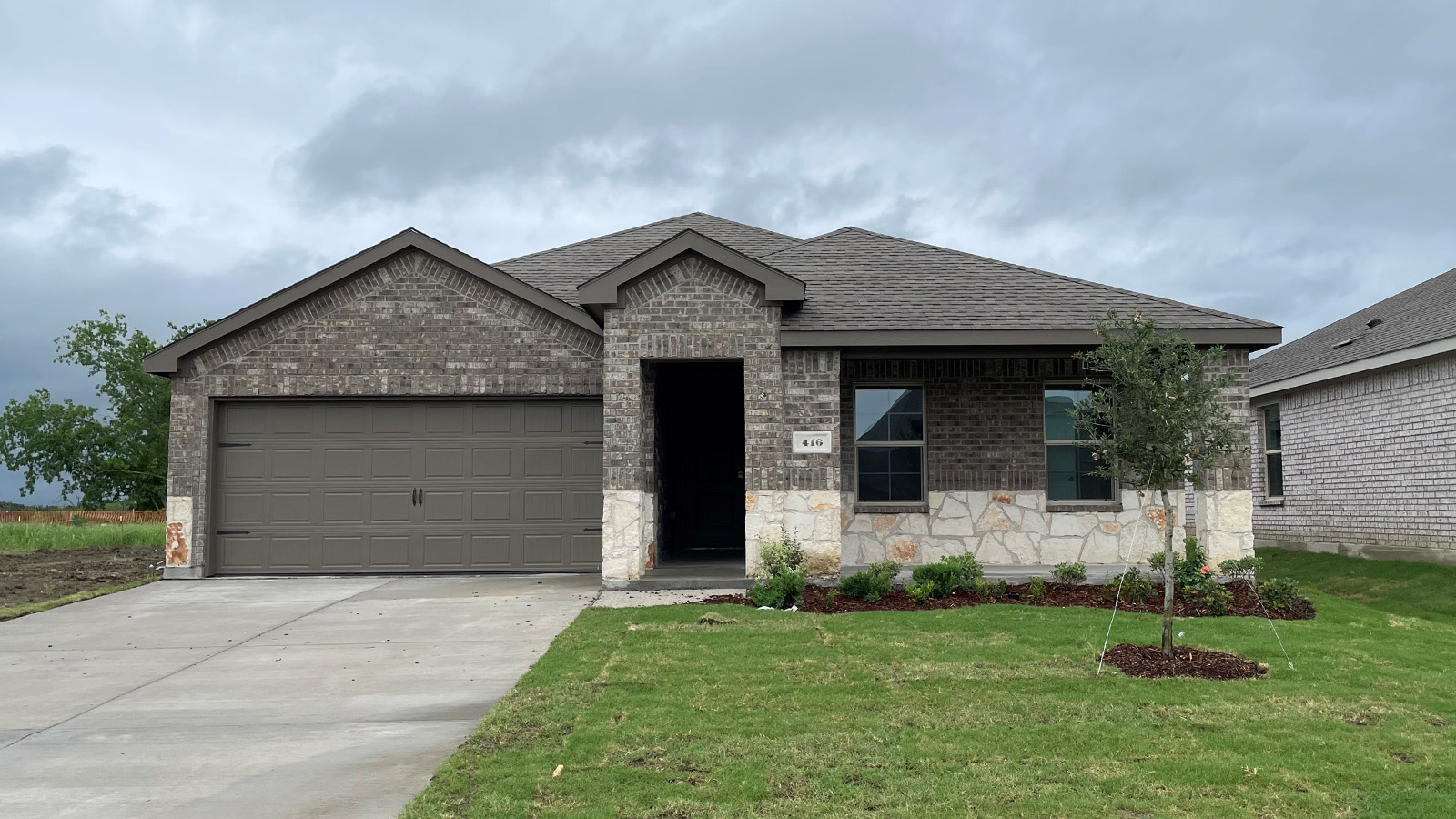 front of home