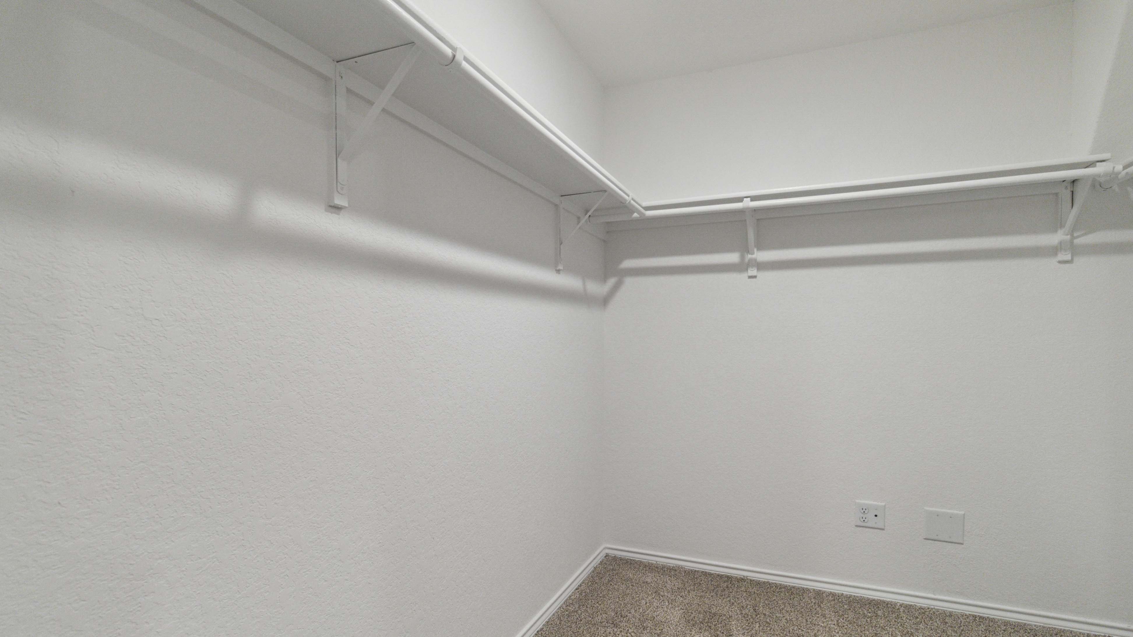 primary bedroom closet