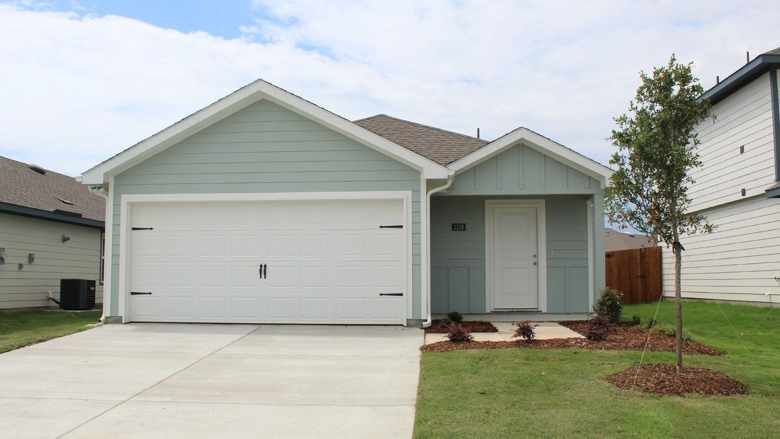 front of home