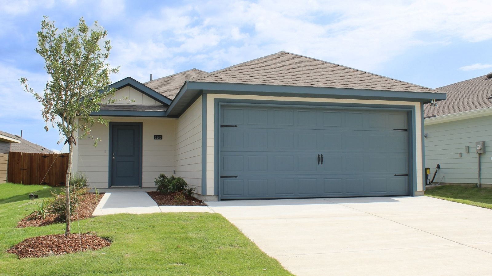 front of home
