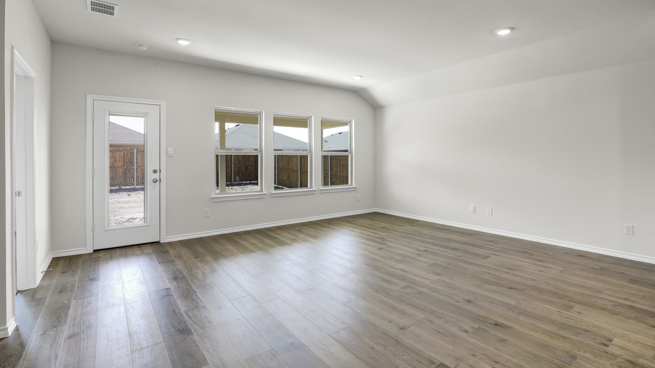 E40A Floorplan New Home Elevation in Riverfield of Josephine TX