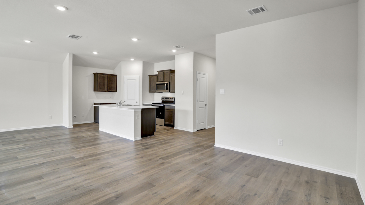 E40A Floorplan New Home Elevation in Riverfield of Josephine TX