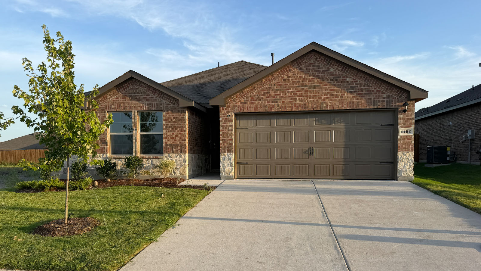 front of home