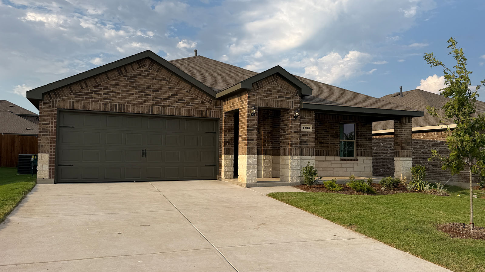 front of home