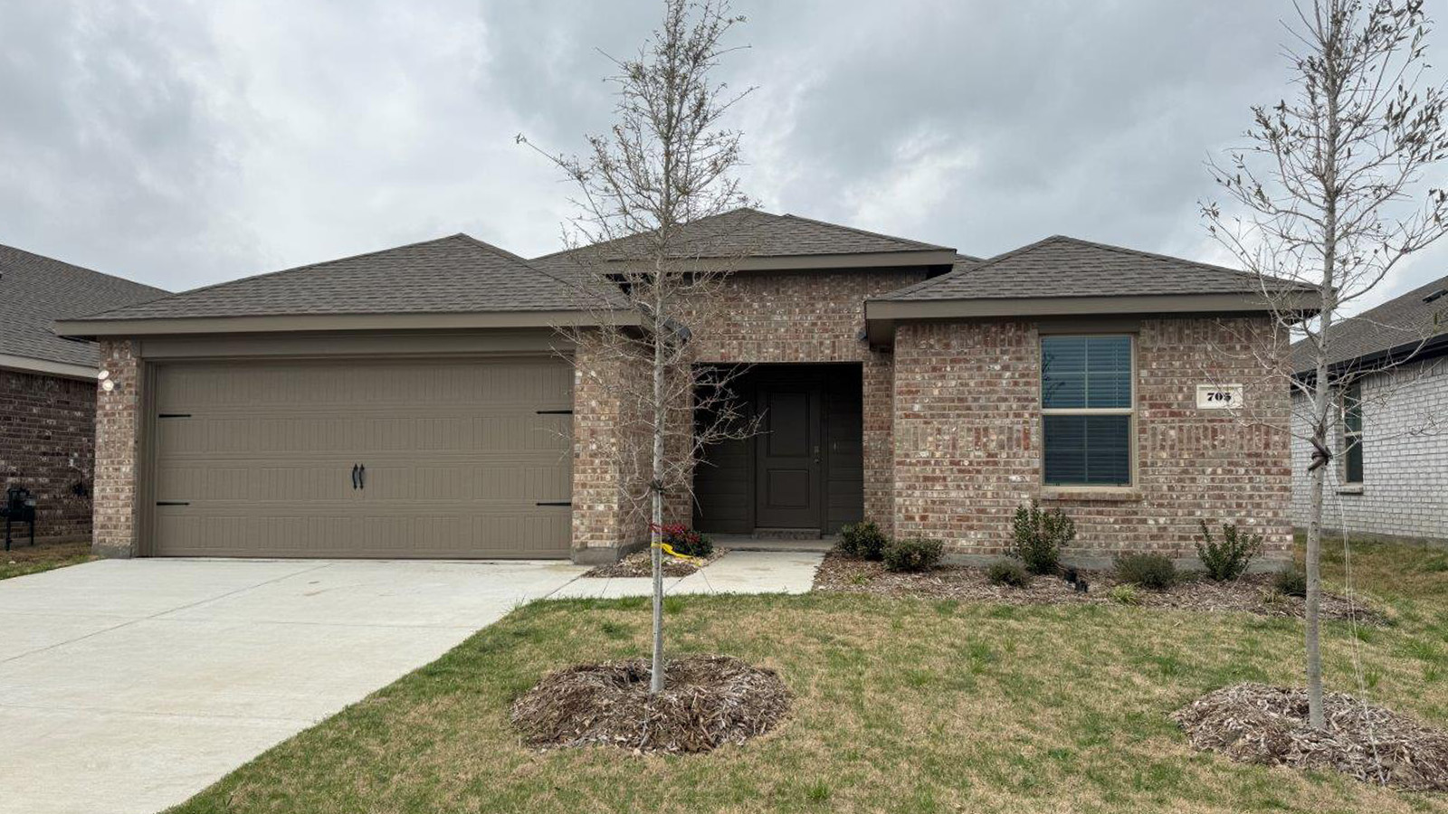 front of home