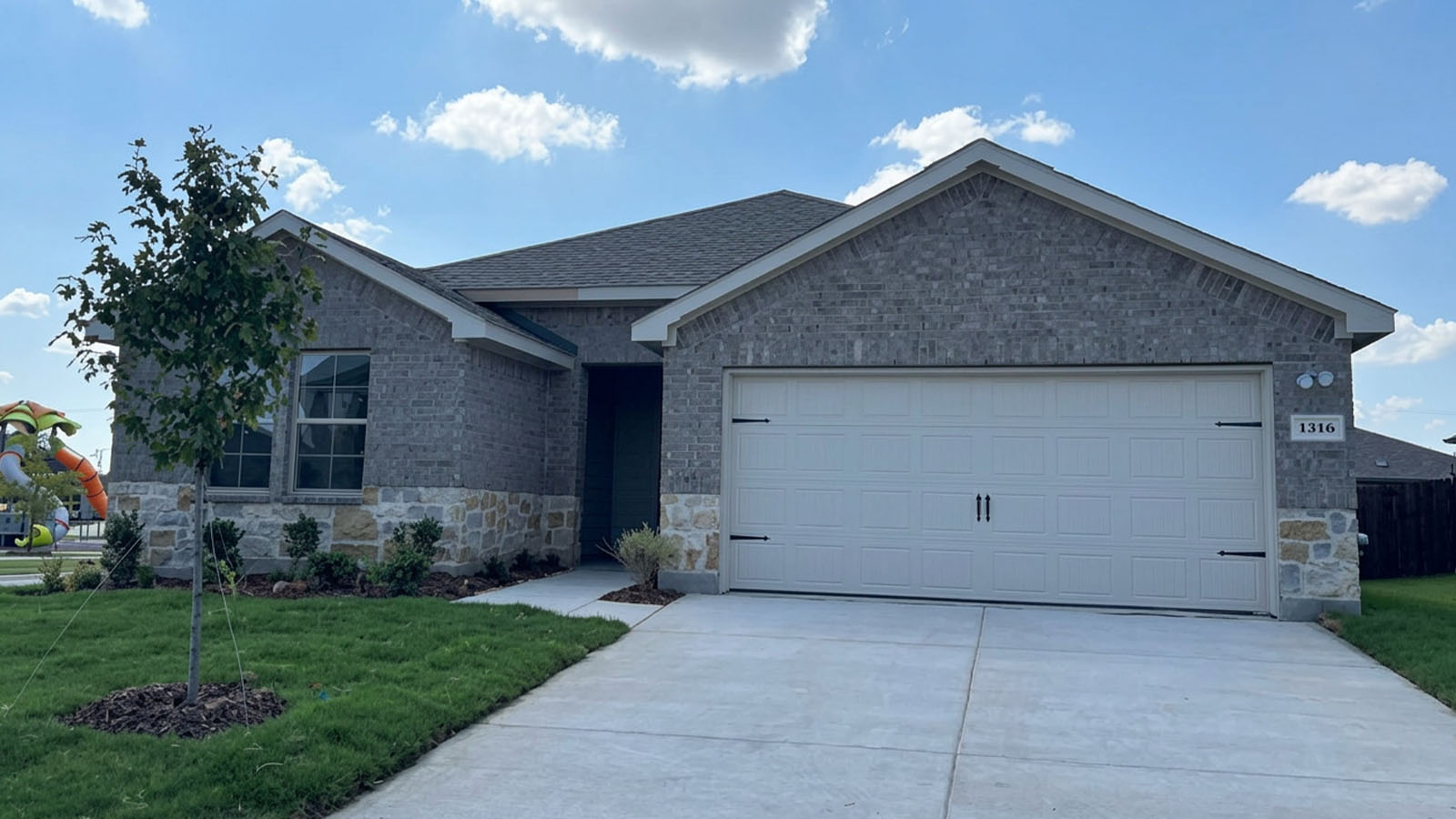 front of home