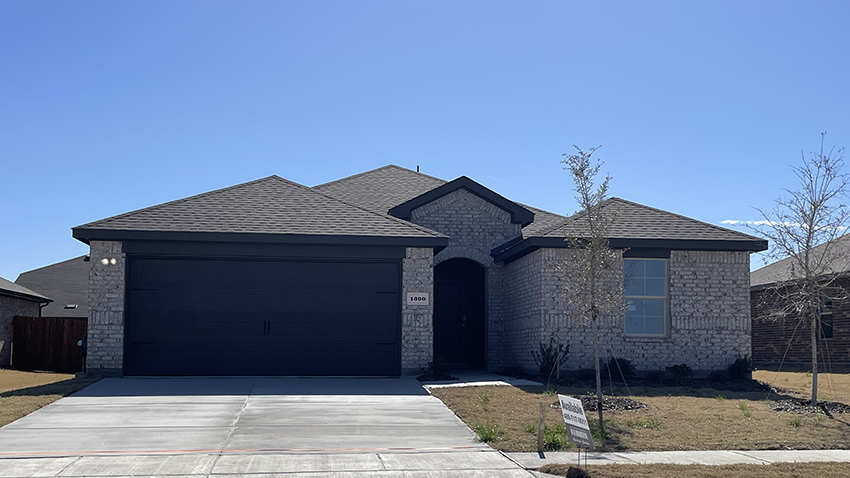 exterior front of home