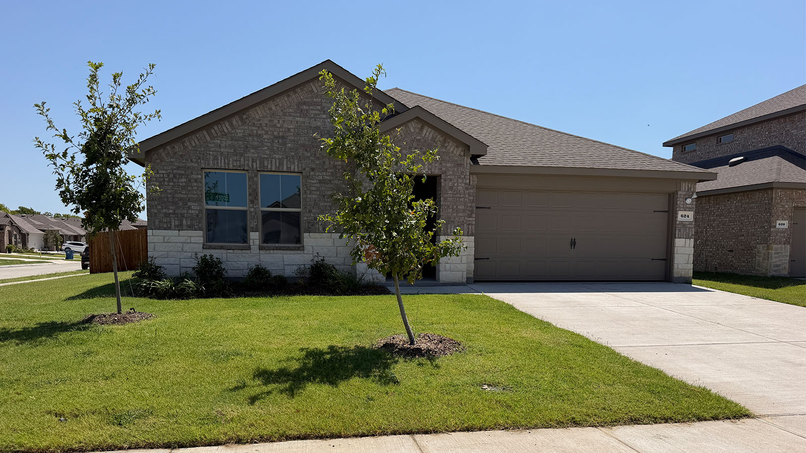front of home