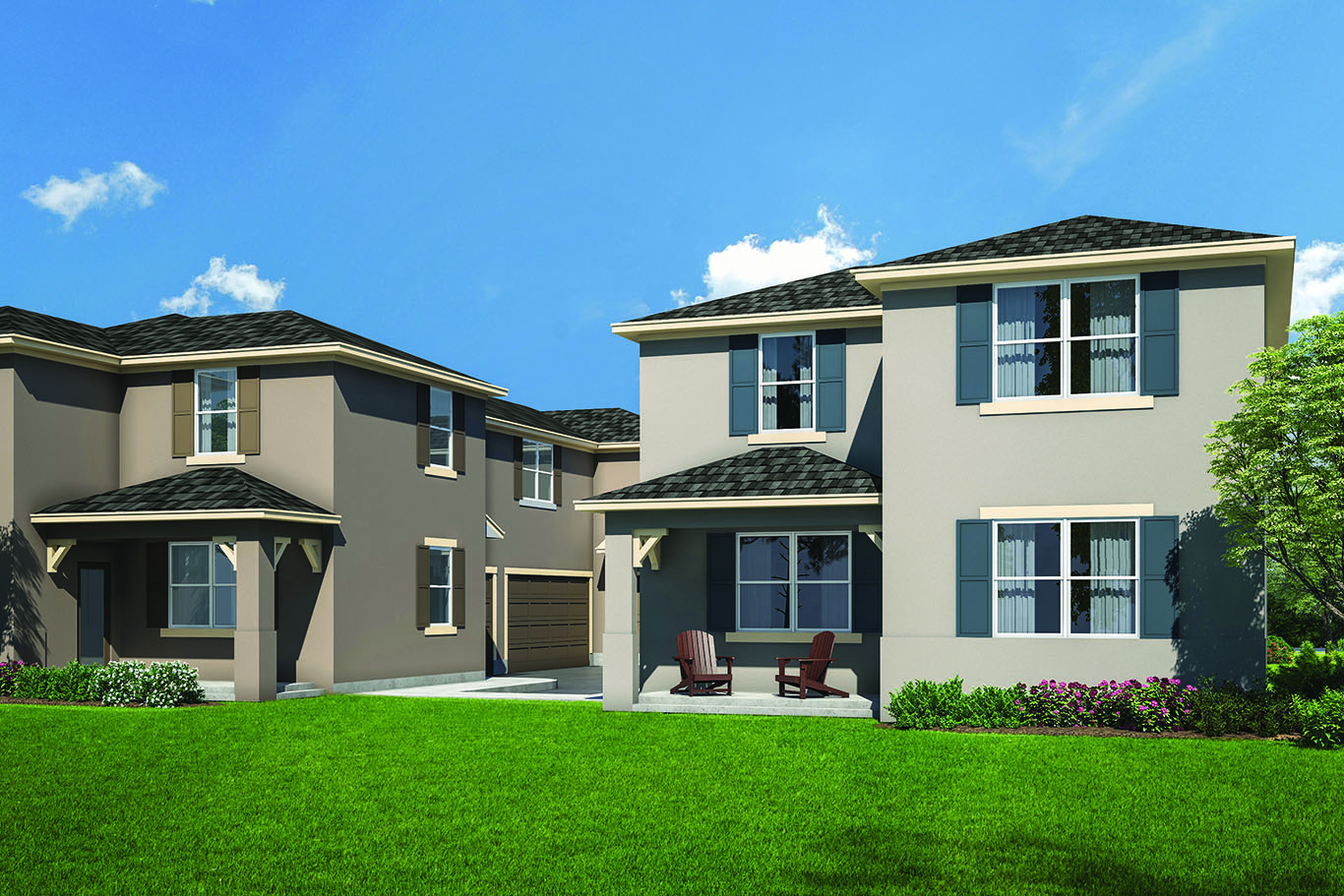 New Homes in Palms Modern Townhomes New Smyrna Beach, FL