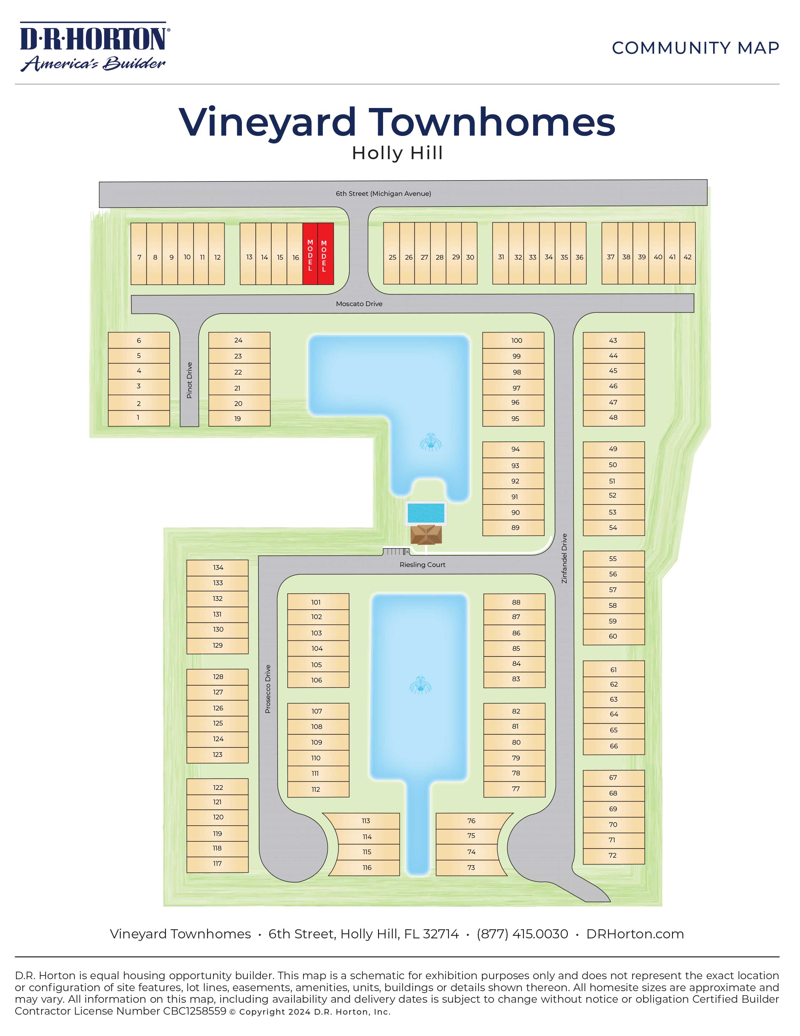 Static Lot Map