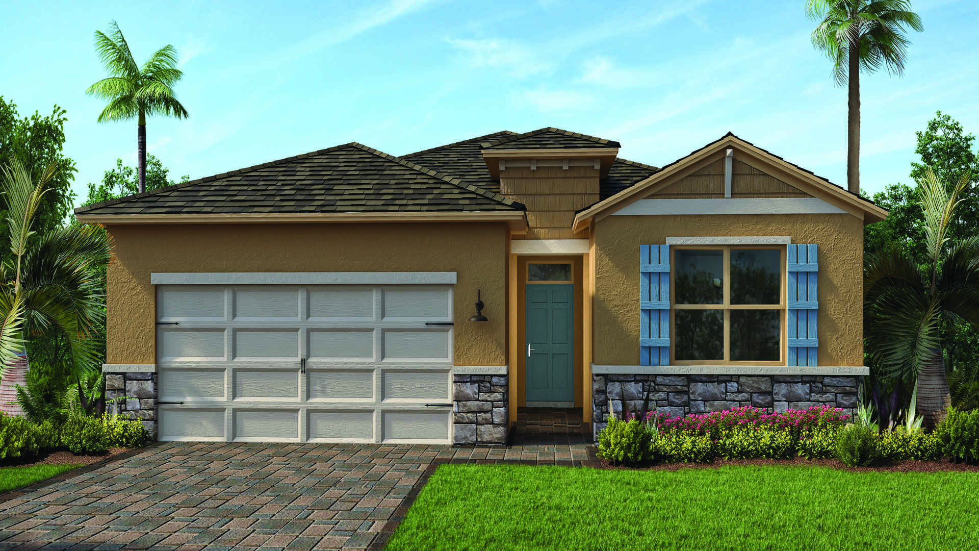 Rendering of home exterior