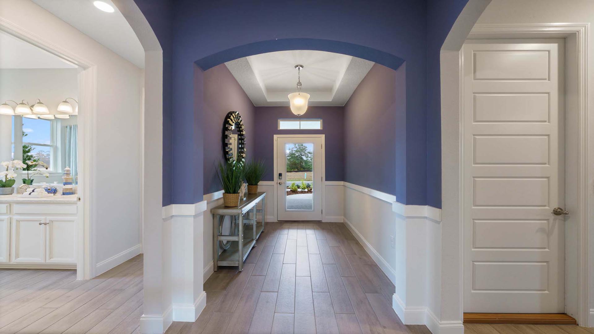 Entry hallway