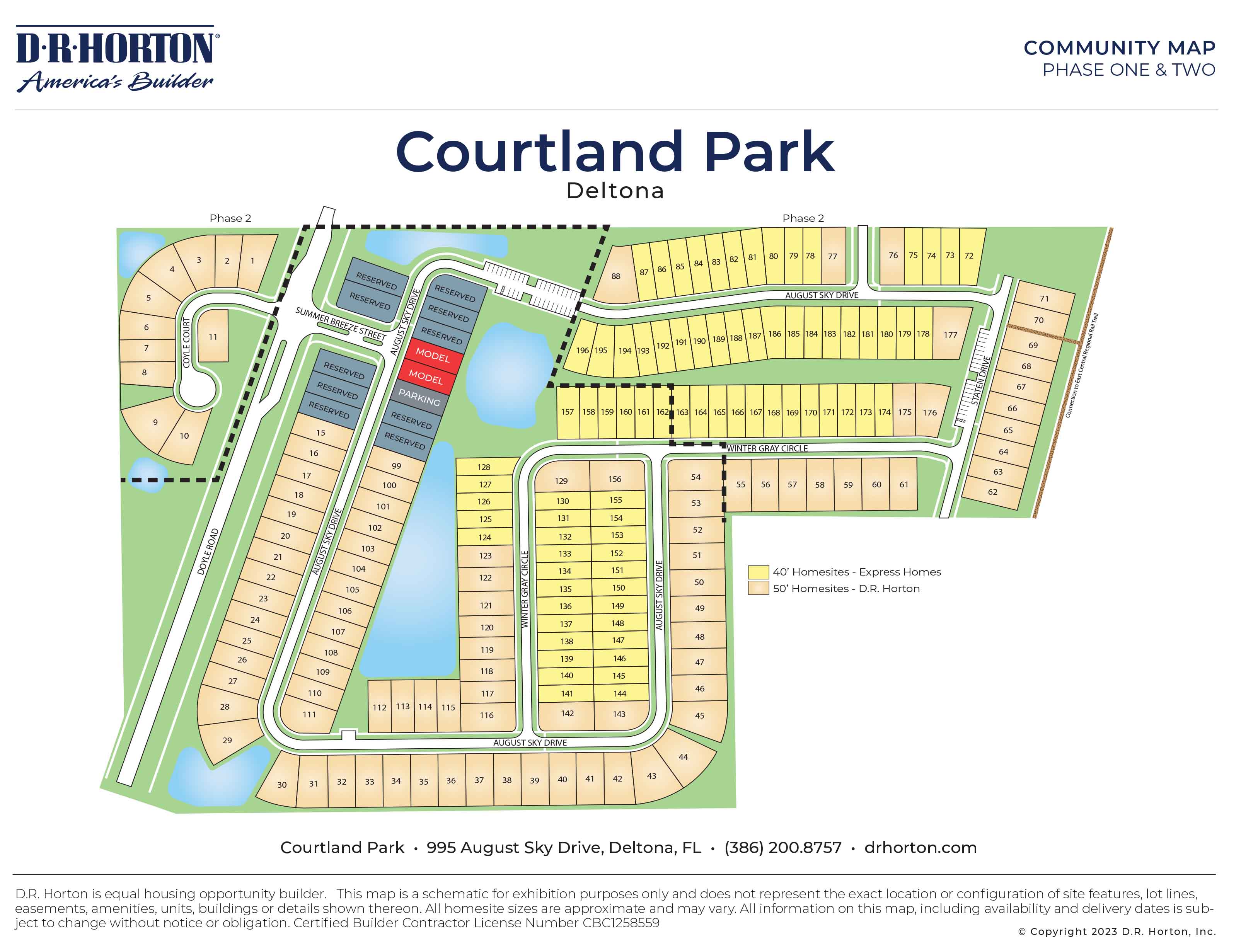 New Homes in Courtland Park Deltona, FL D.R. Horton
