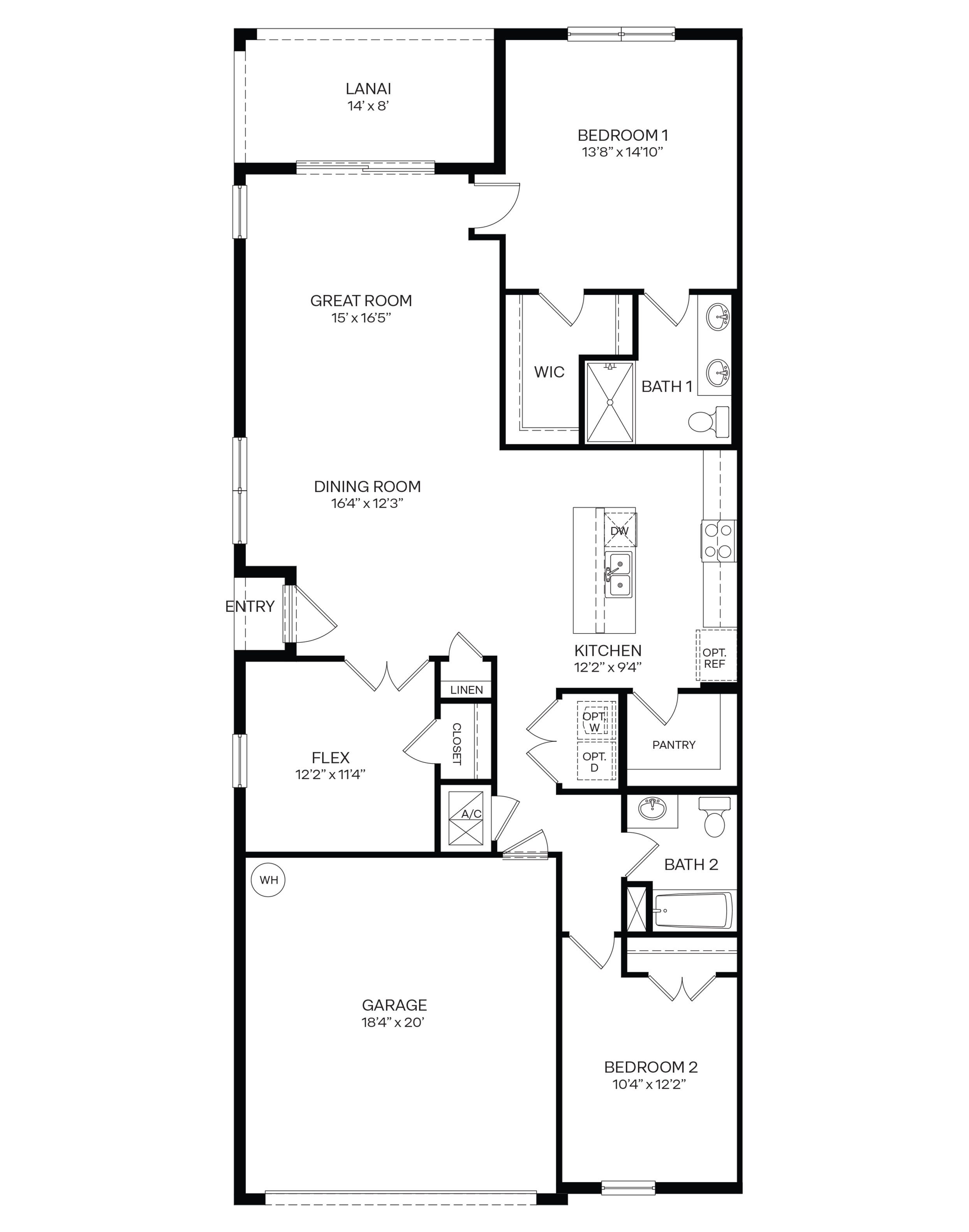 villas home layout
