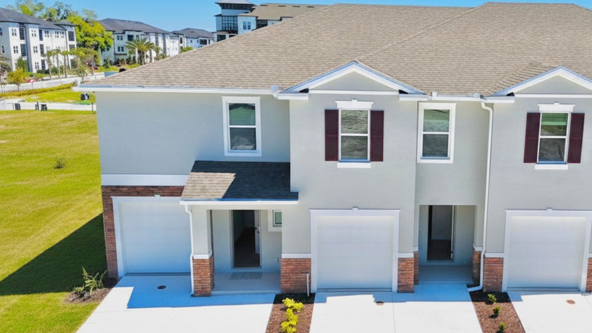 This home — photograph published by the builder
