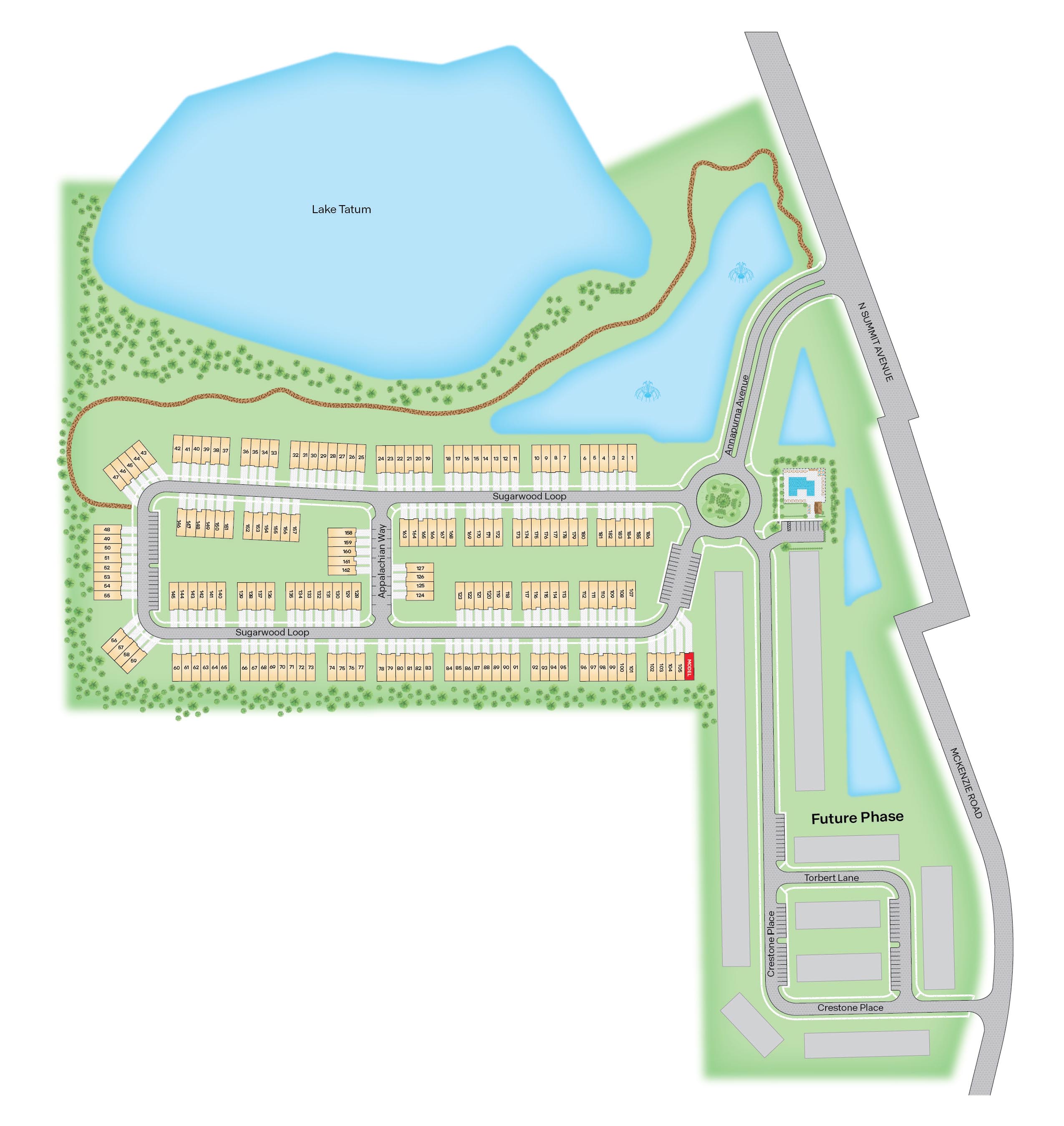 Static Lot Map
