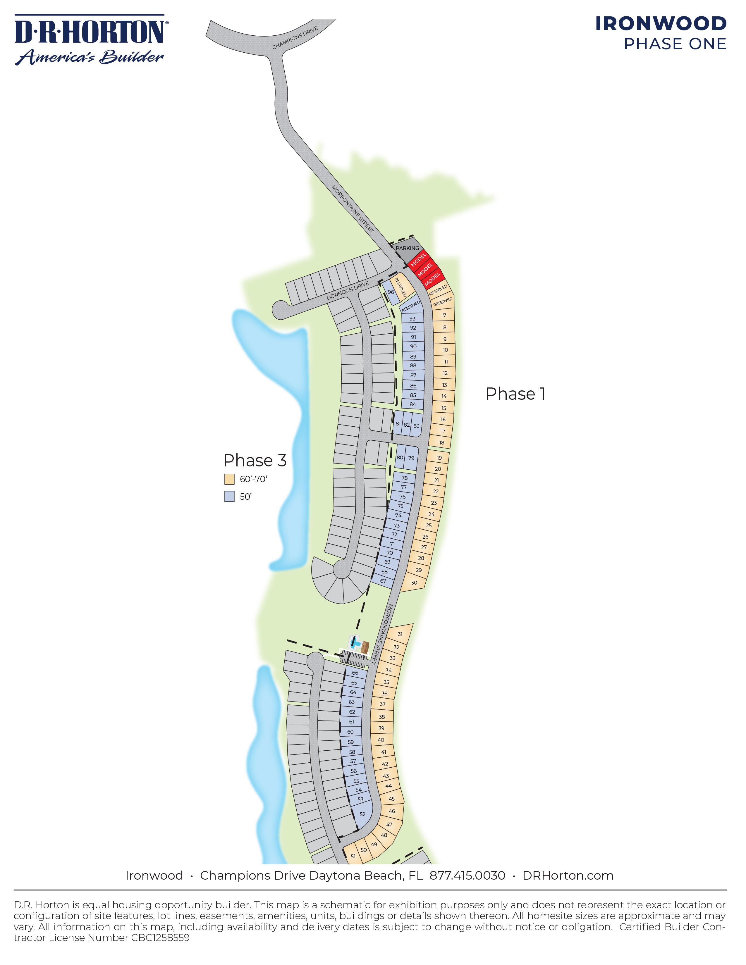 Static Lot Map