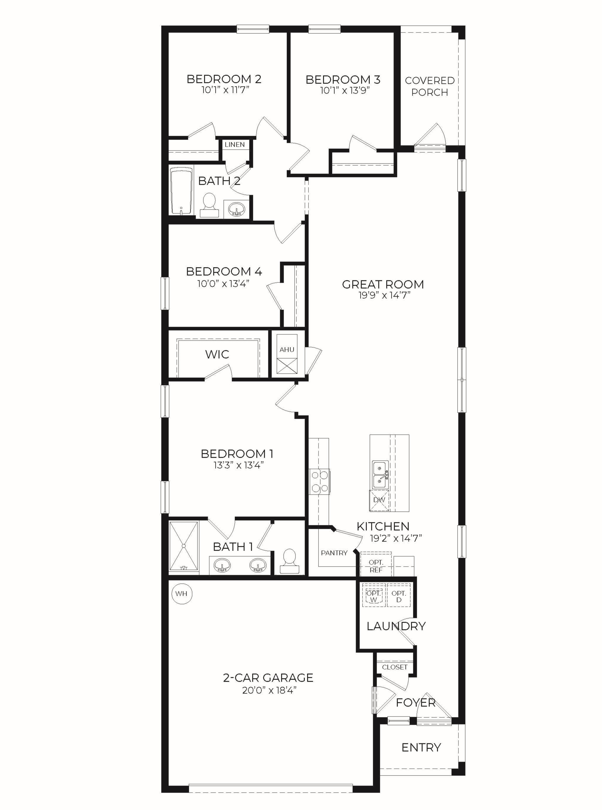 Harper Floorplan Layout