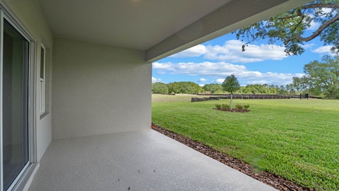 rear of home.