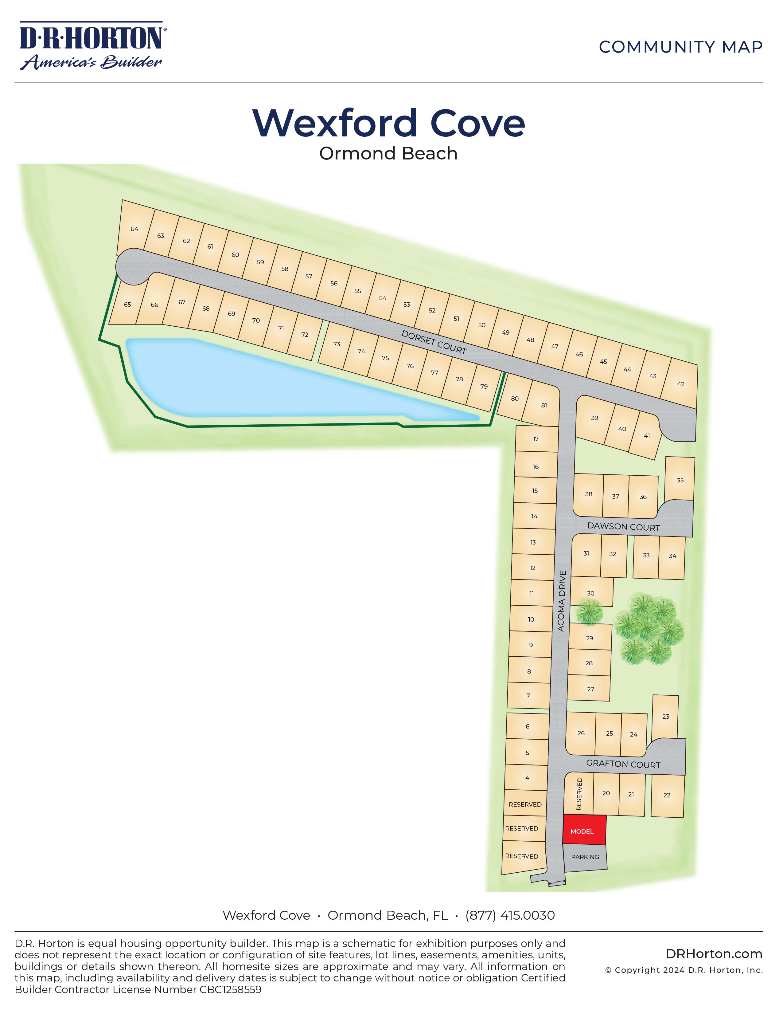 Static Lot Map