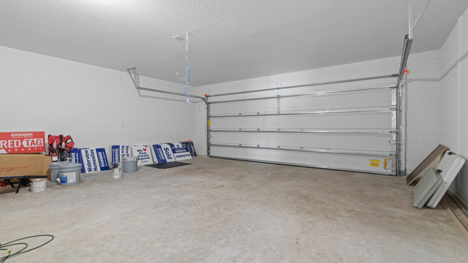 Two Car garage interior