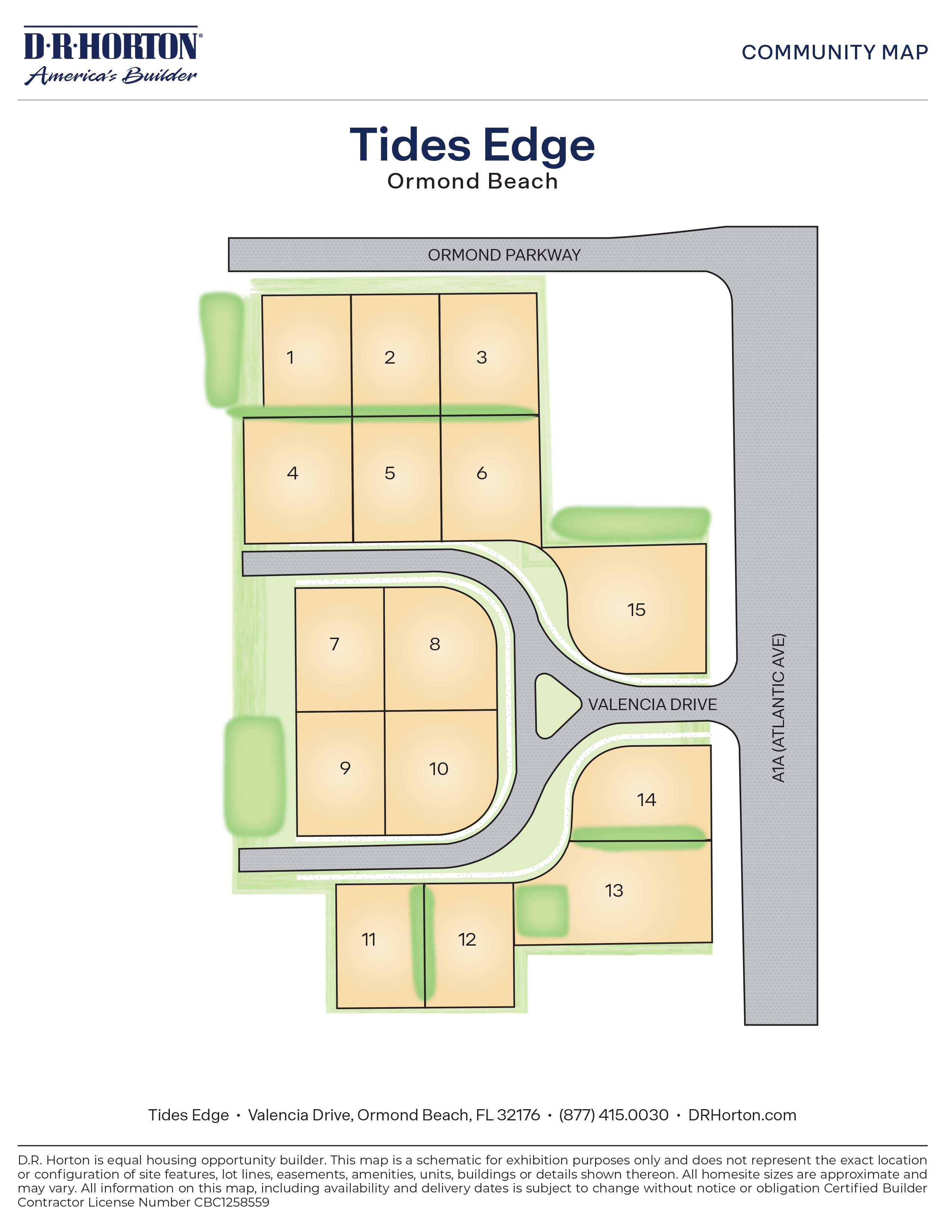 Static Lot Map
