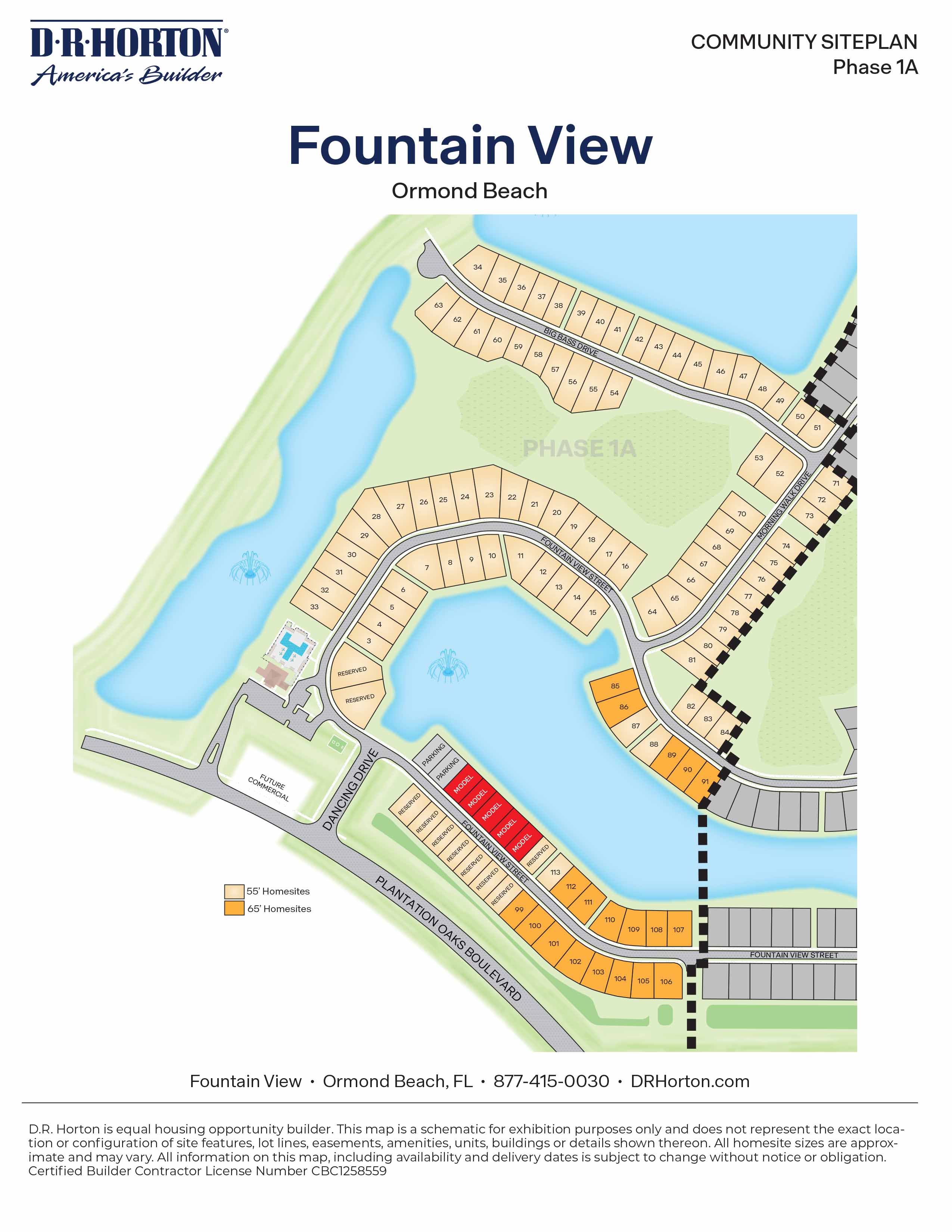 Static Lot Map