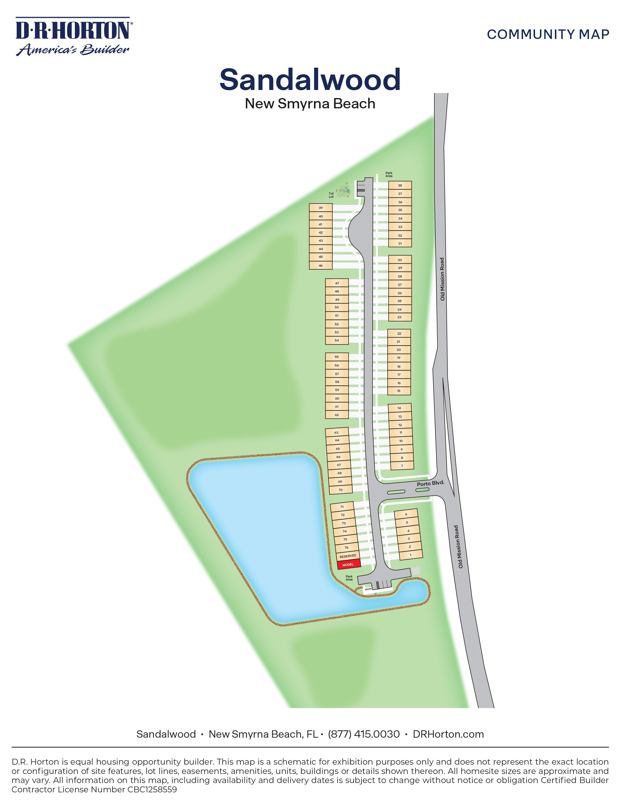 Static Lot Map