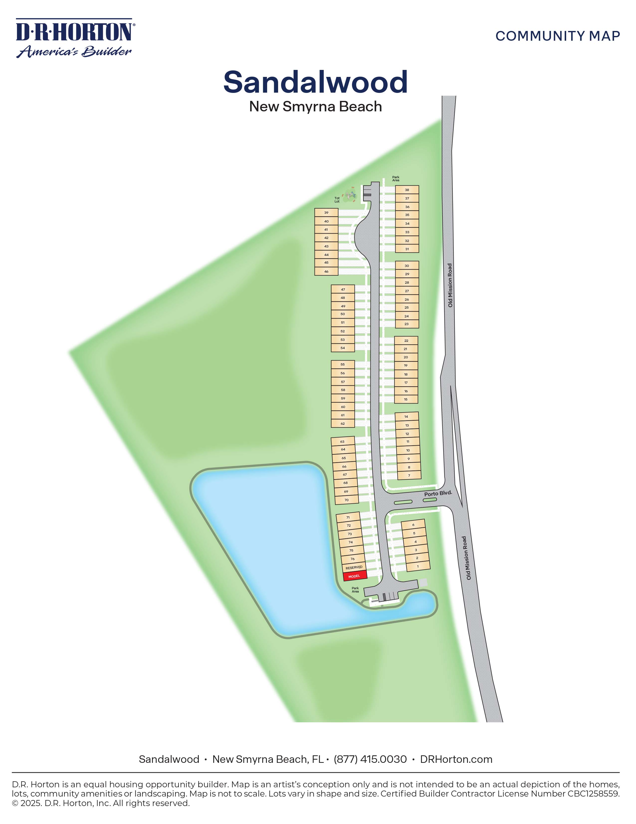 Static Lot Map