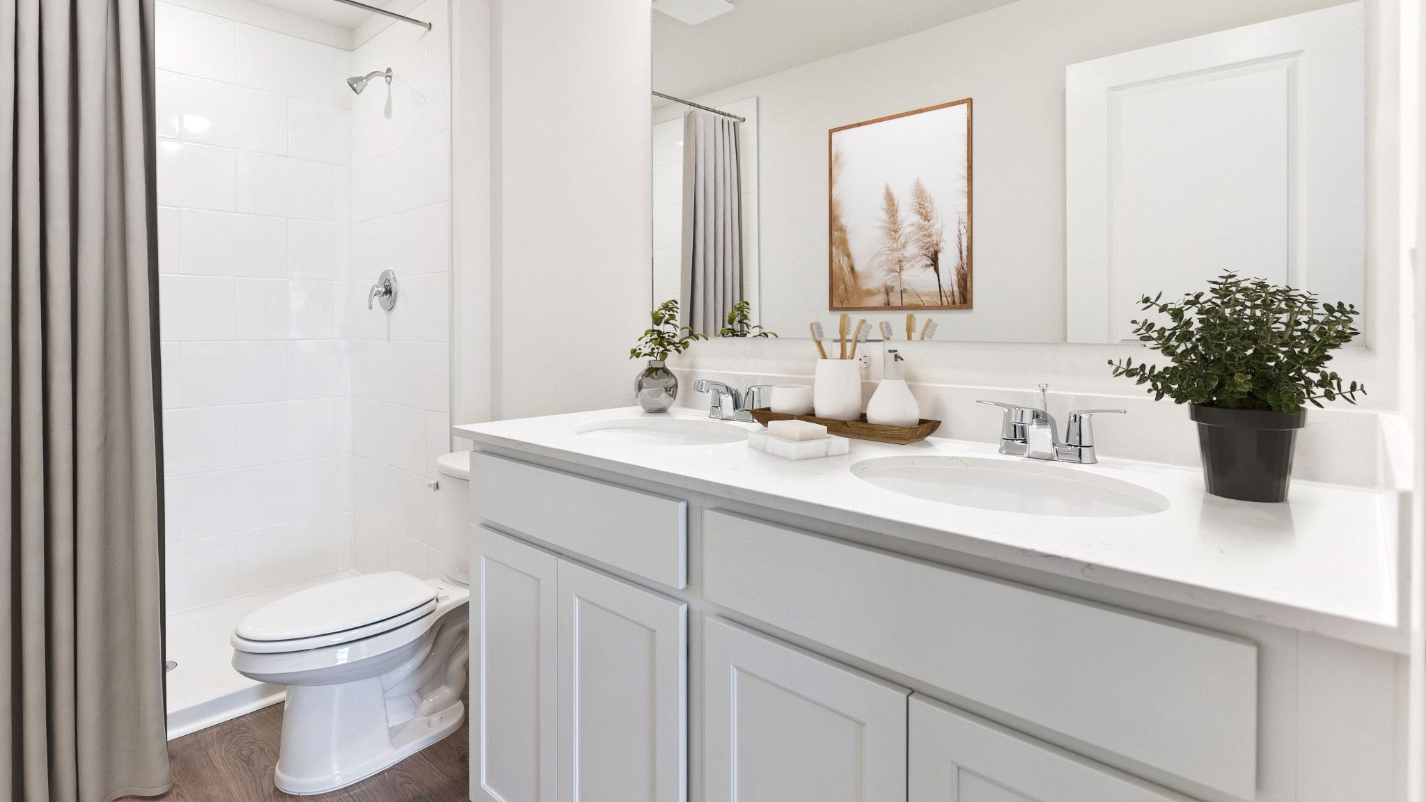 bathroom quartz counters