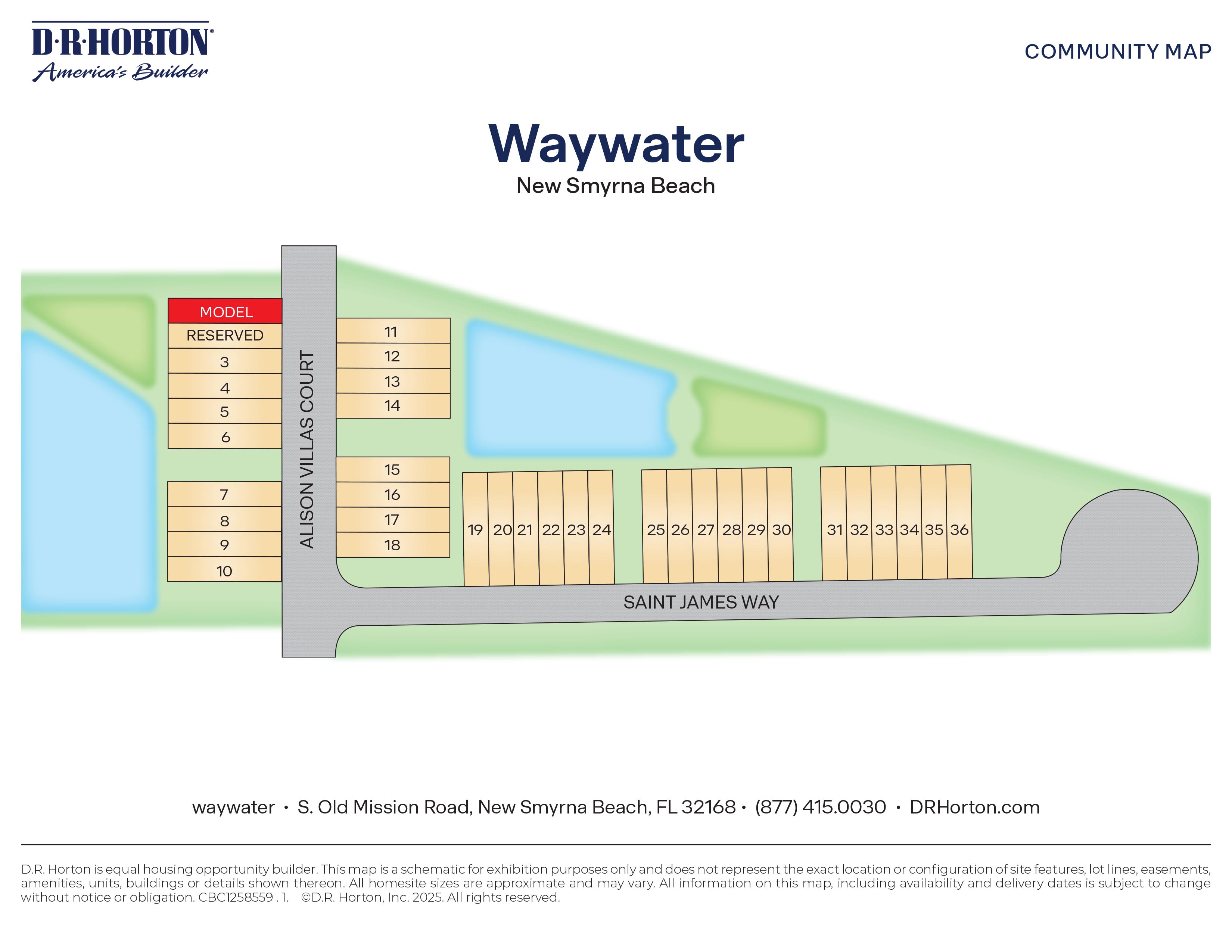 Static Lot Map