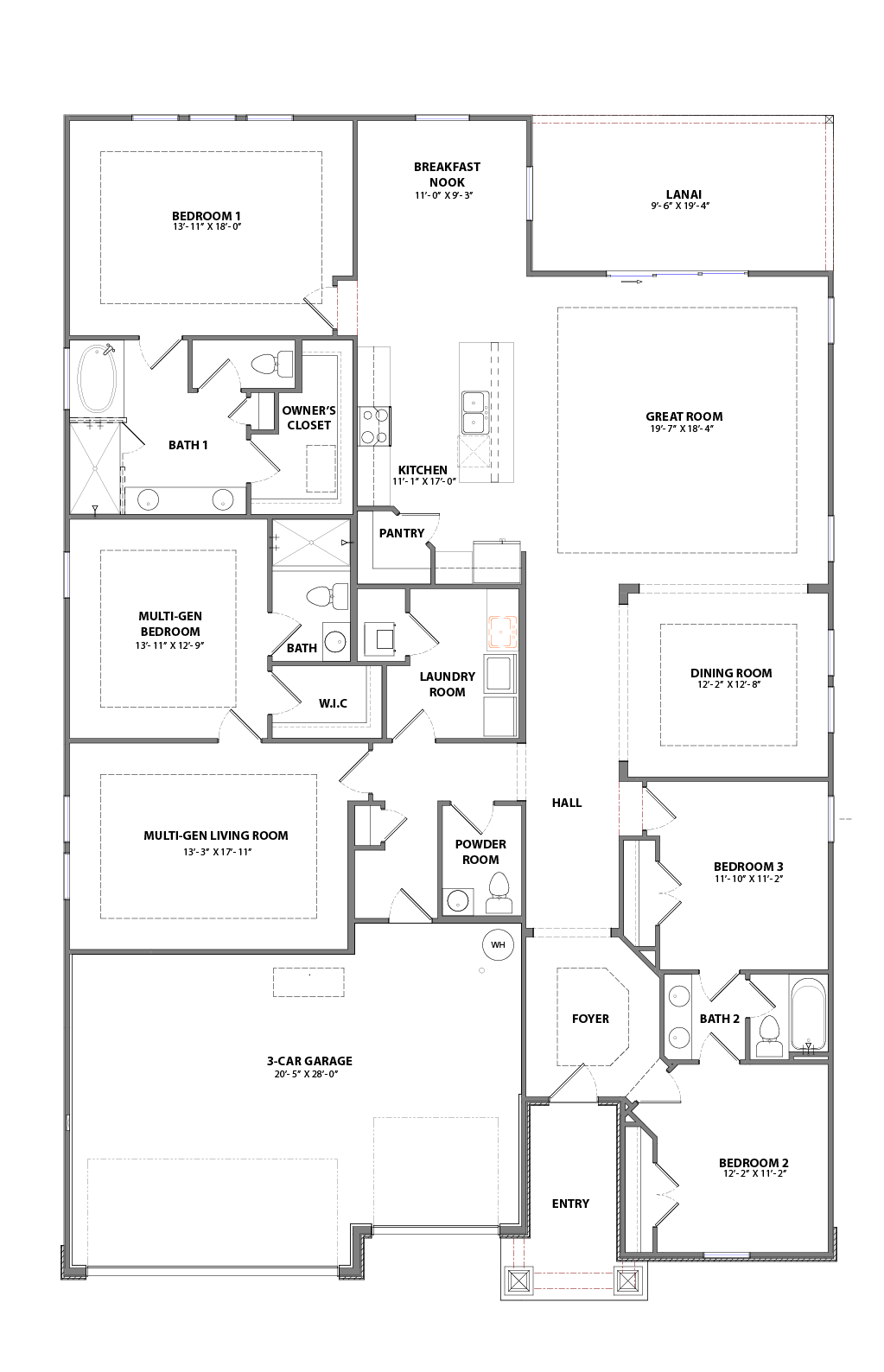 Floorplan blueprint