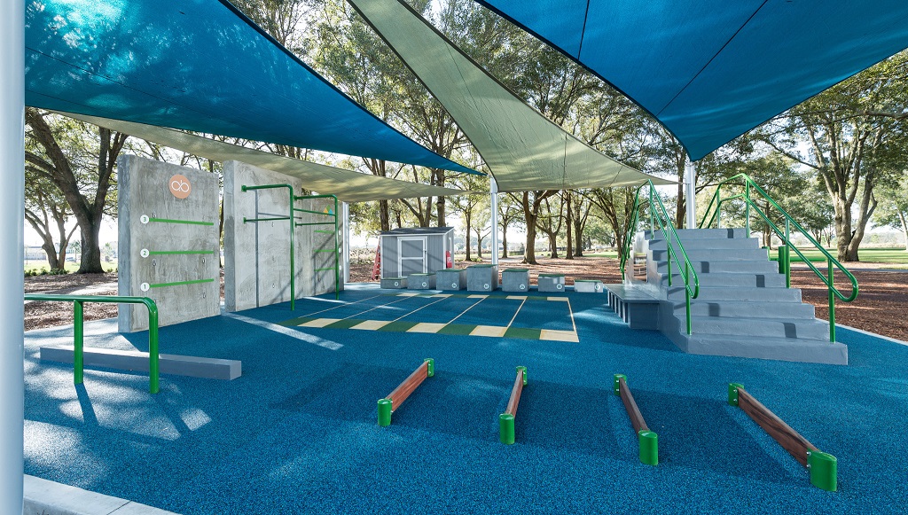 Ocala Preserve outdoor fitness center