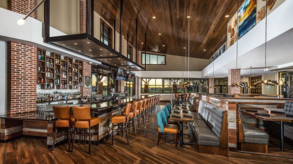 Ocala Preserve restaurant in the clubhouse