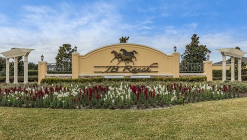 JB Ranch monument in Ocala Florida