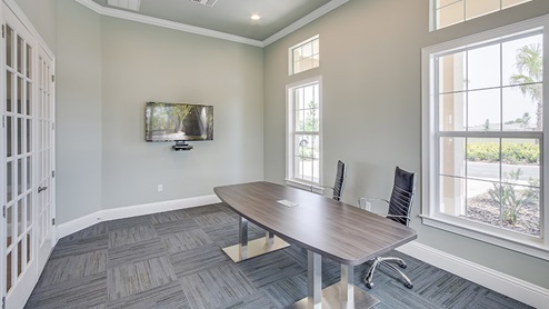 JB Ranch amenity center meeting room in clubhouse Ocala Florida