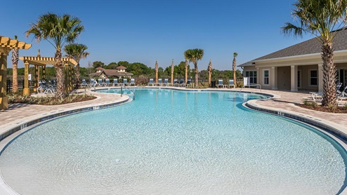 JB Ranch amenity center pool Ocala Florida