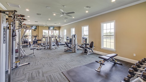 JB Ranch amenity center fitness center Ocala Florida
