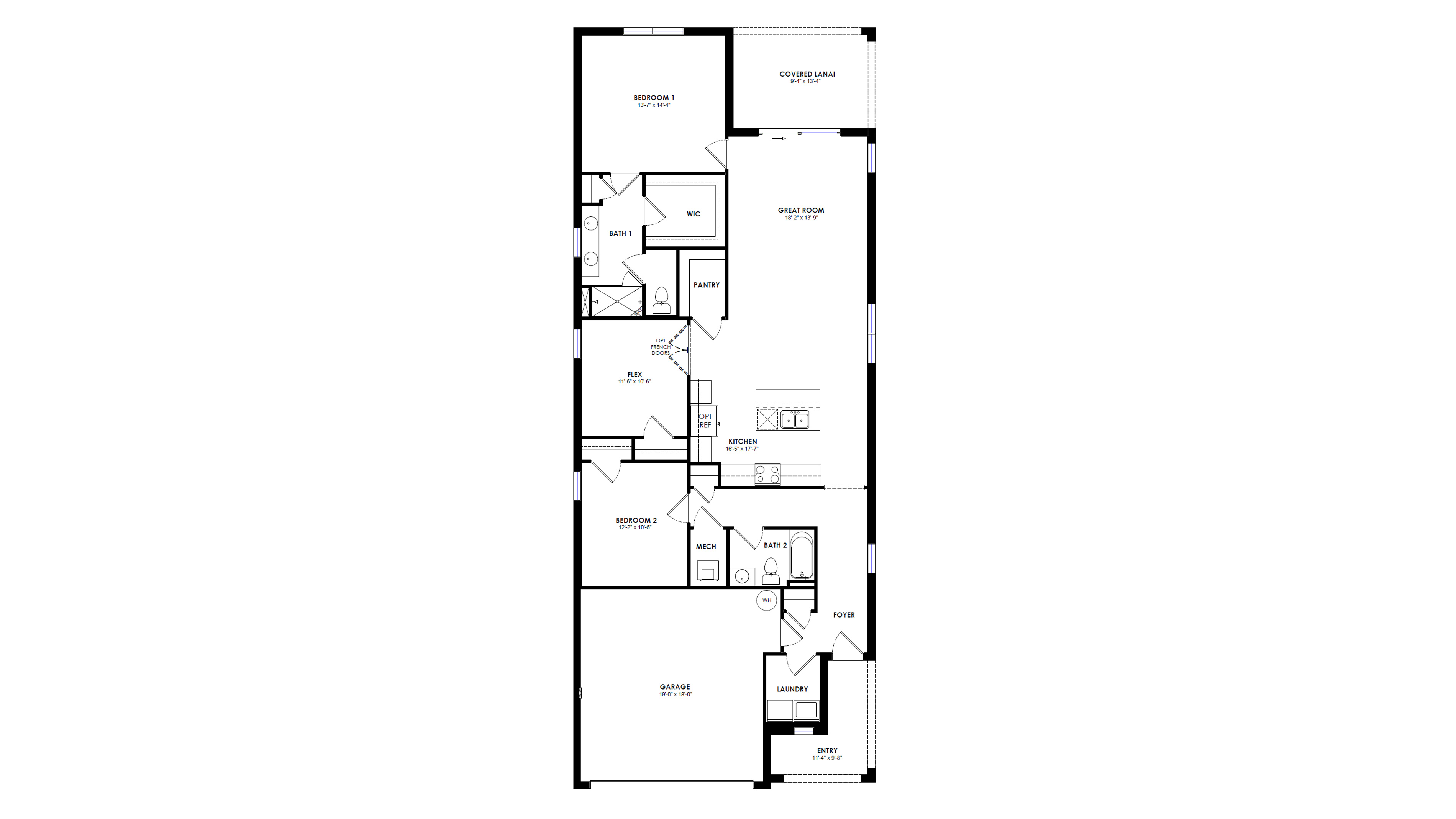 Floor Plan in Beaumont | Wildwood, FL | D.R. Horton