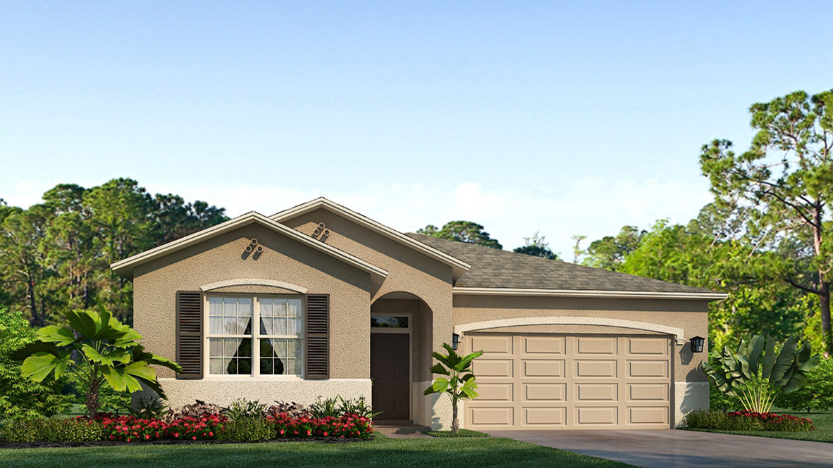Floor Plan in Beaumont Wildwood, FL D.R. Horton
