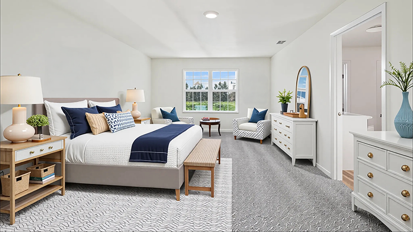 primary bedroom