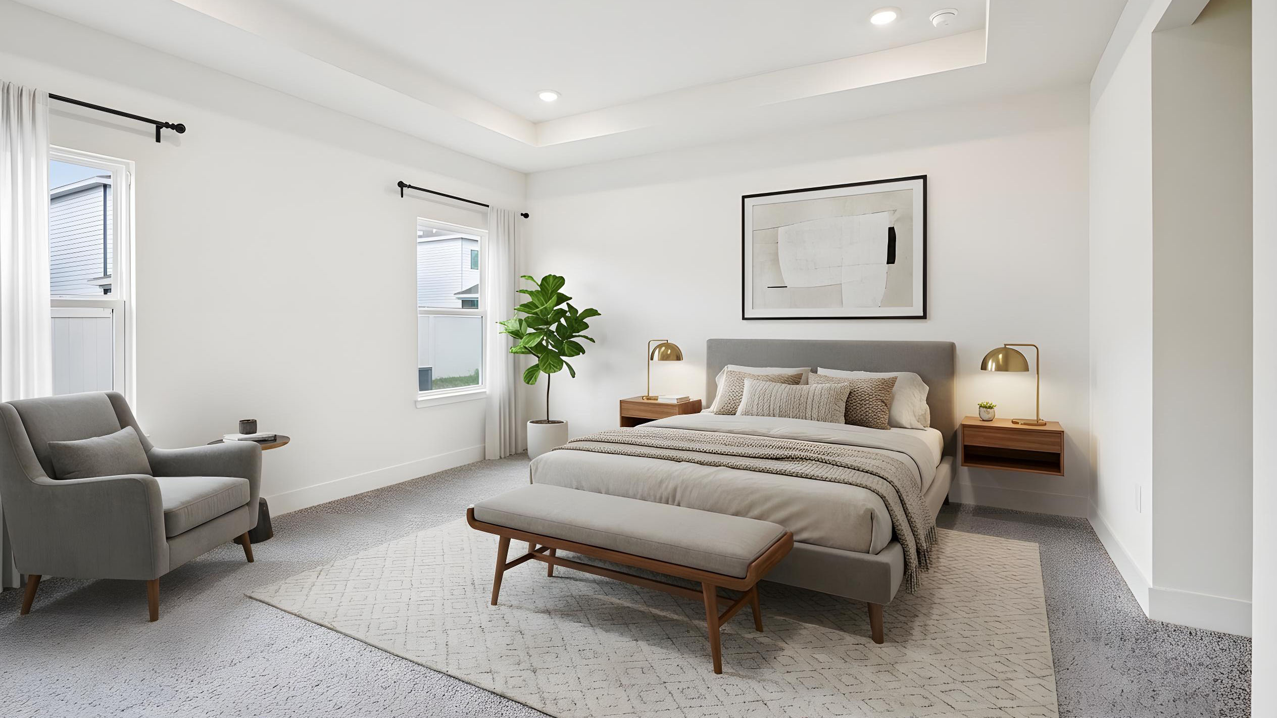 primary bedroom