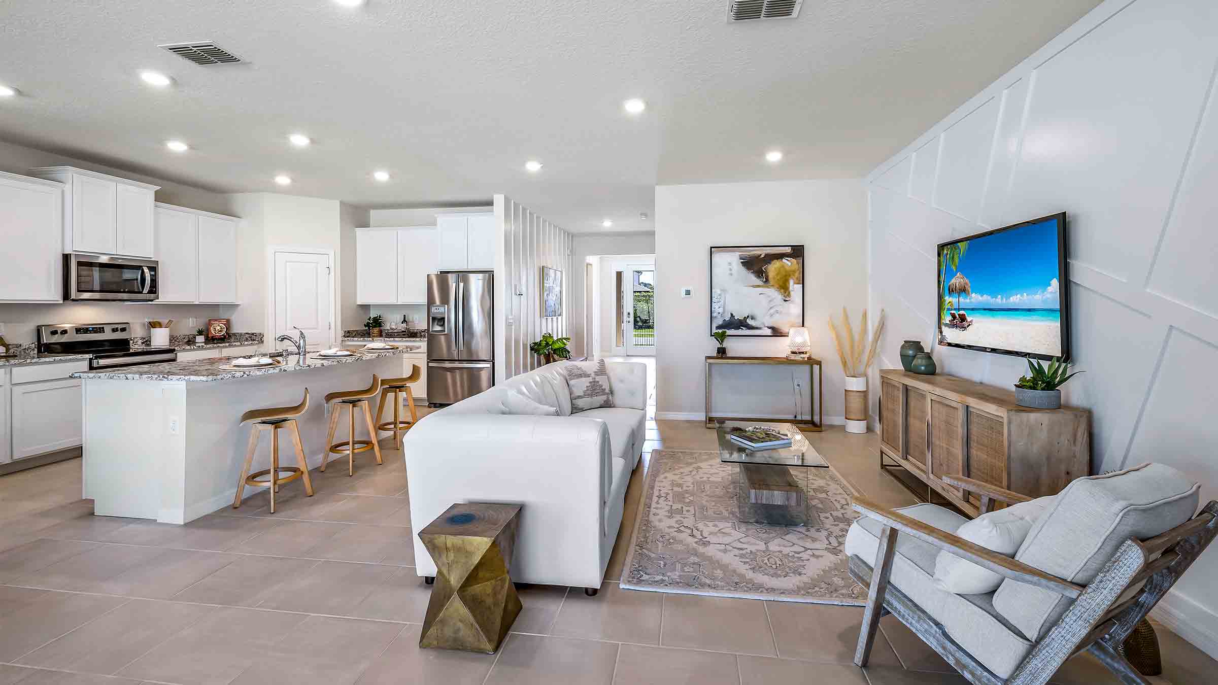 Lantana open concept floorplan